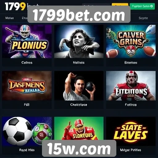 Avaliação das opções de jogos no 1799bet.com